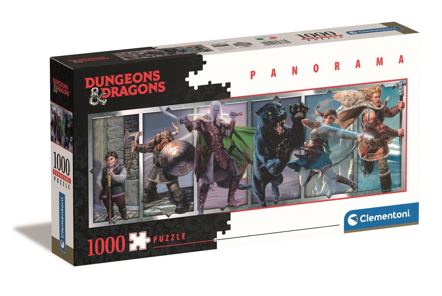 Dungeons and Dragons Panorama Jigsaw Puzzle 1000 Pieces