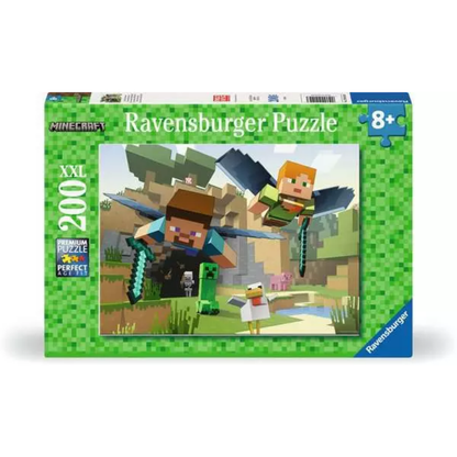 Ravensburger Minecraft, 200pc XXL - 200 Pieces Puzzle