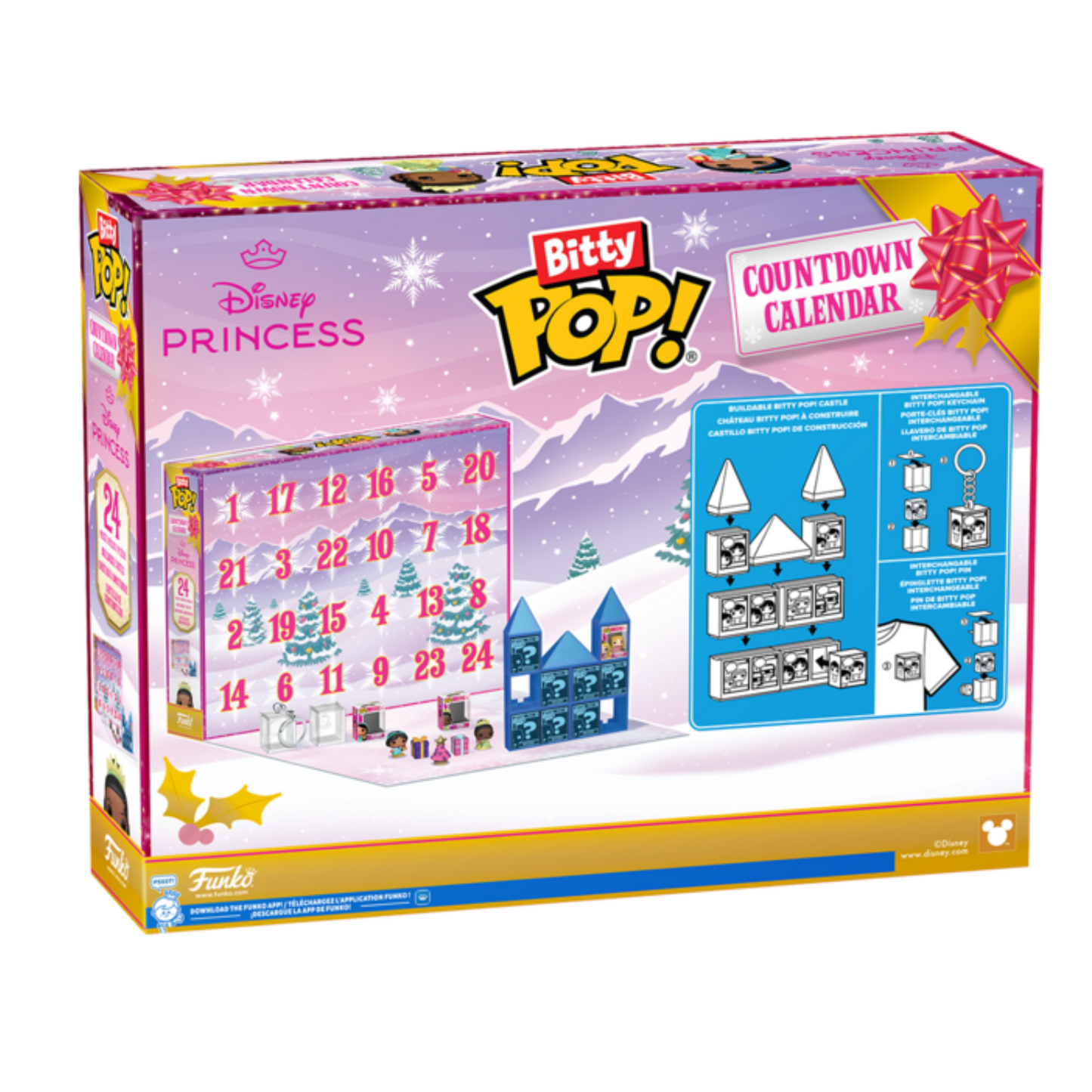 Bitty POP Countdown Calendar - Disney Princess