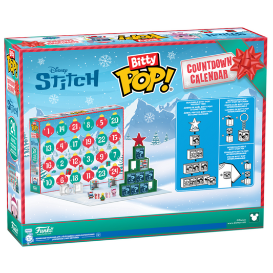 Bitty POP Countdown Calendar - Stitch Holiday
