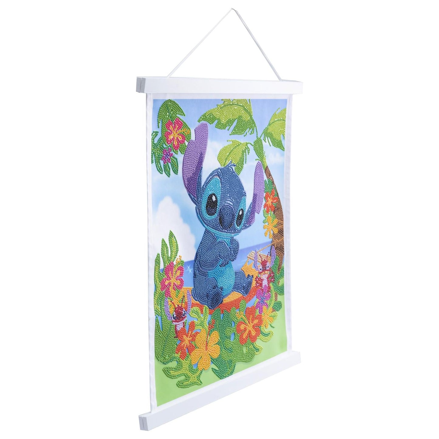 Disney Stitch 35x45cm Crystal Art Scroll