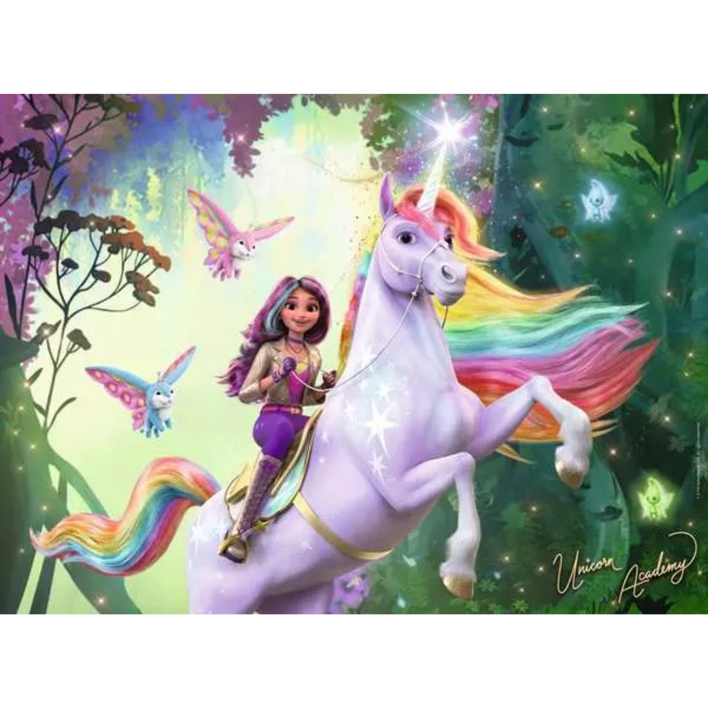 Ravensburger Unicorn Academy, 100pc XXL - 100 Pieces Puzzle