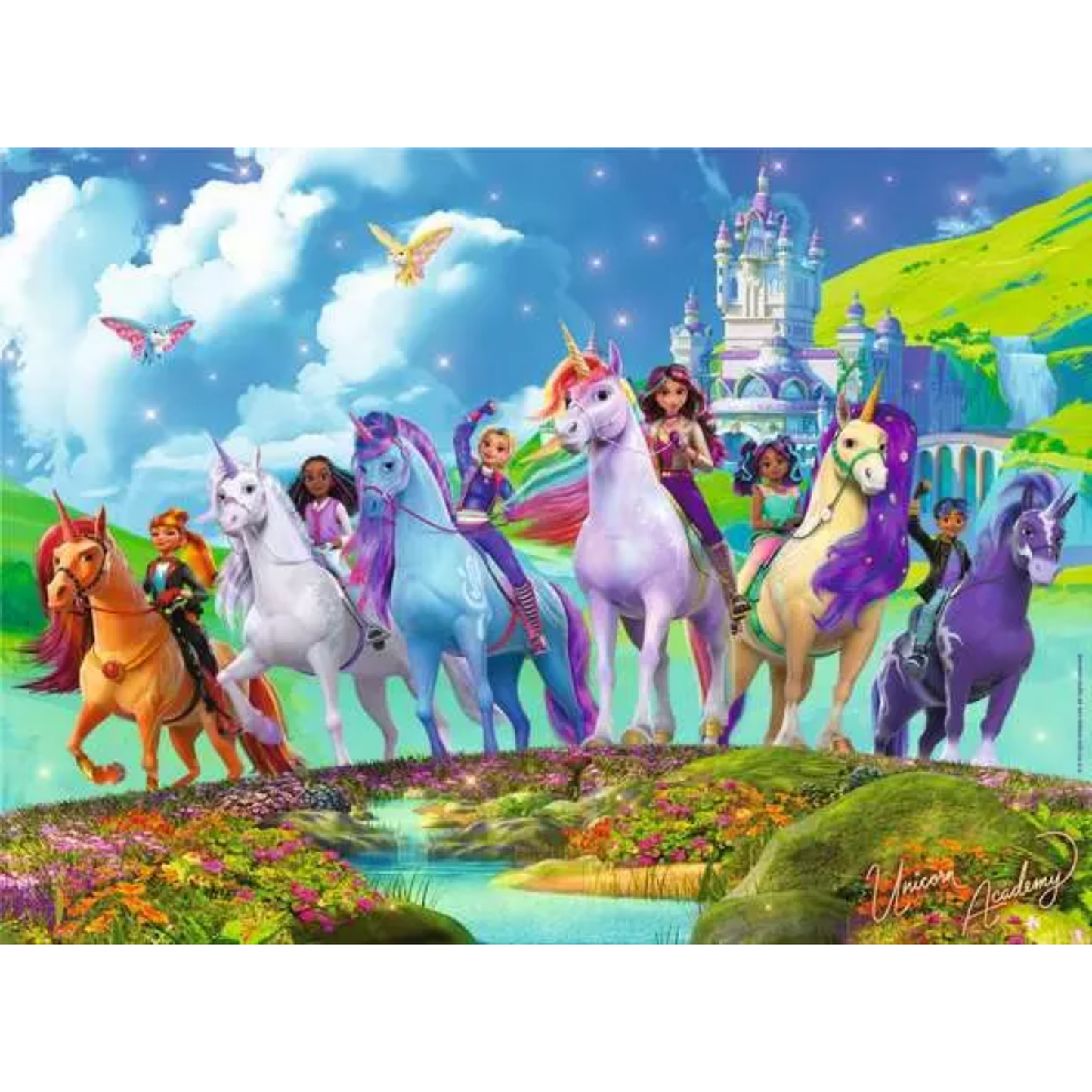 Ravensburger Unicorn Academy, 200pc XXL - 200 Pieces Puzzle