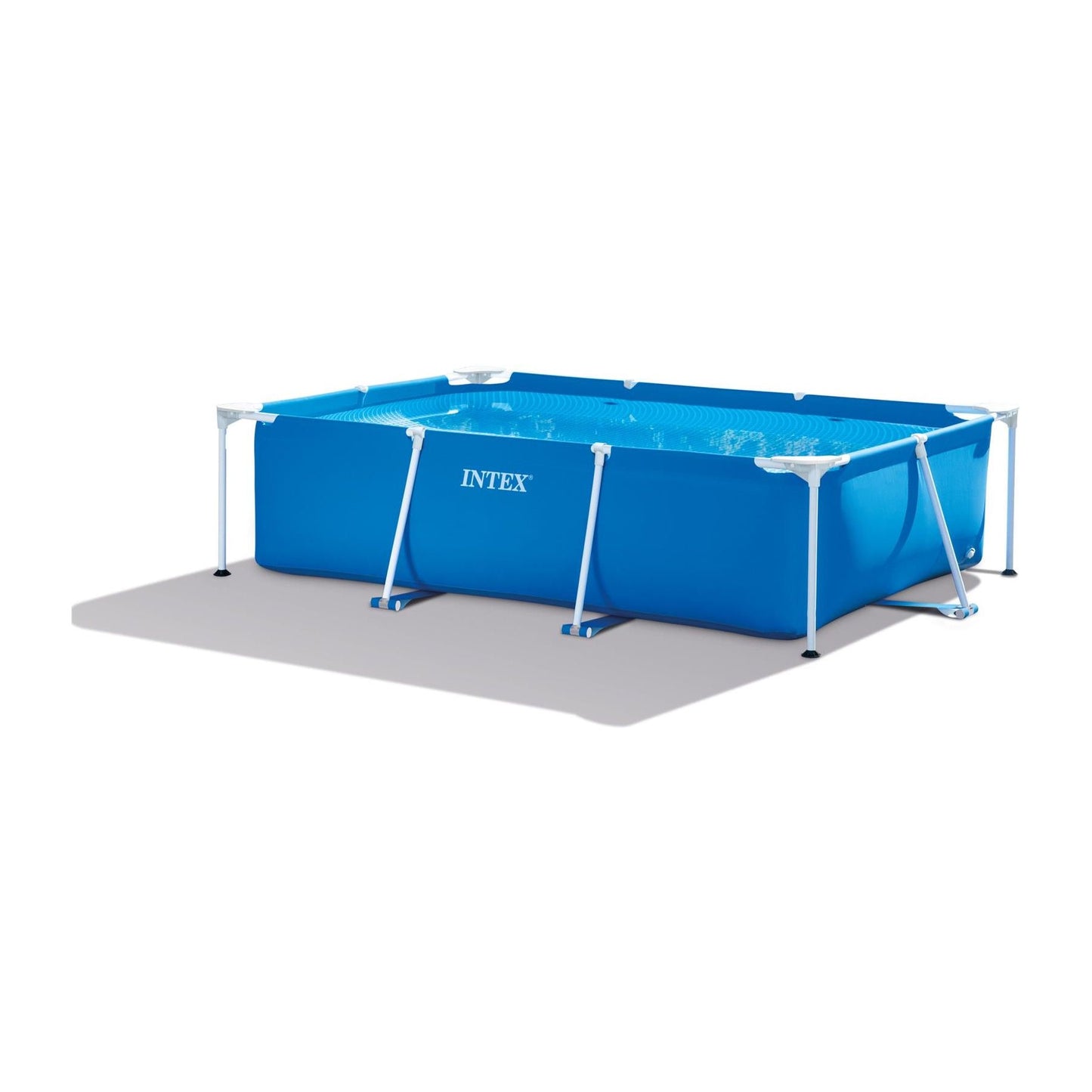 3m x 2m x 75cm Rectangular Metal Frame Pool