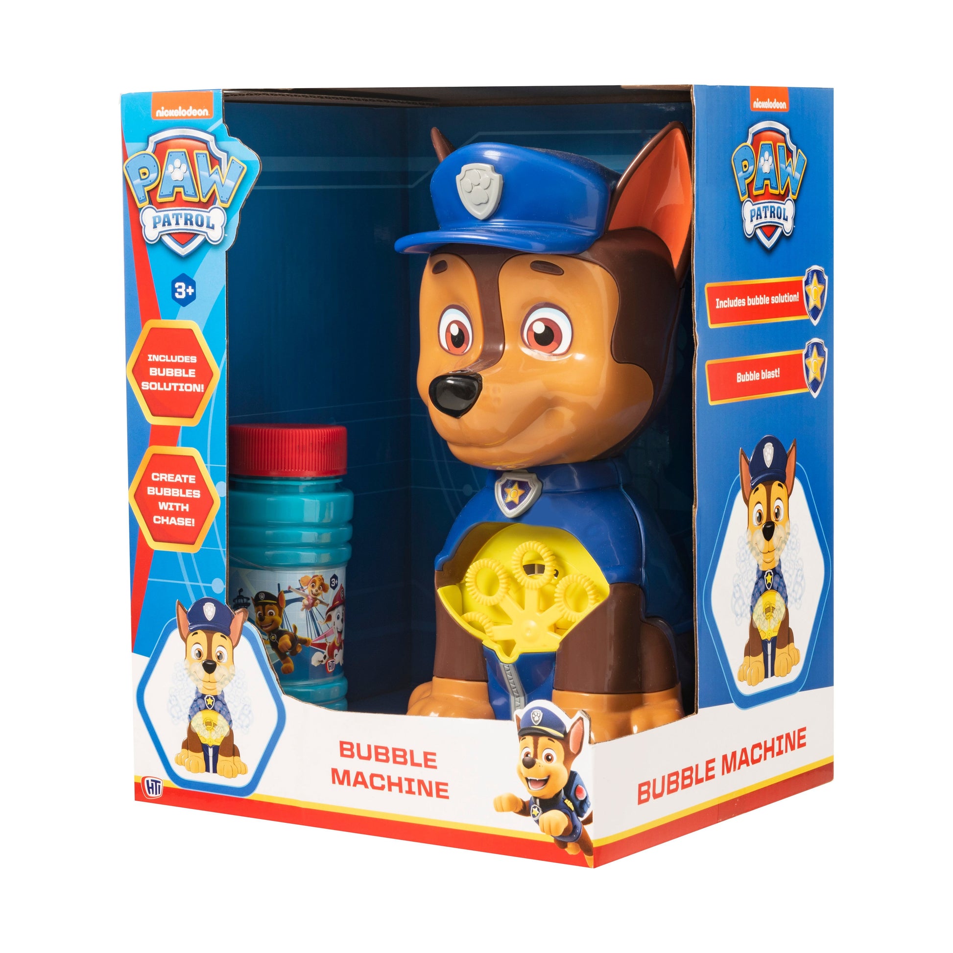 Paw Patrol Chase Bubble Party Machine With Solution – Straight You