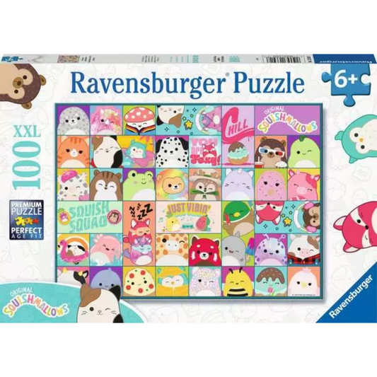 Ravensburger Squishmallows - 100 Pieces Puzzle