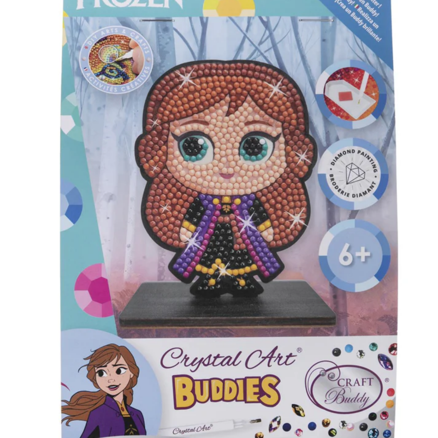 Disney Anna Crystal Art Buddies
