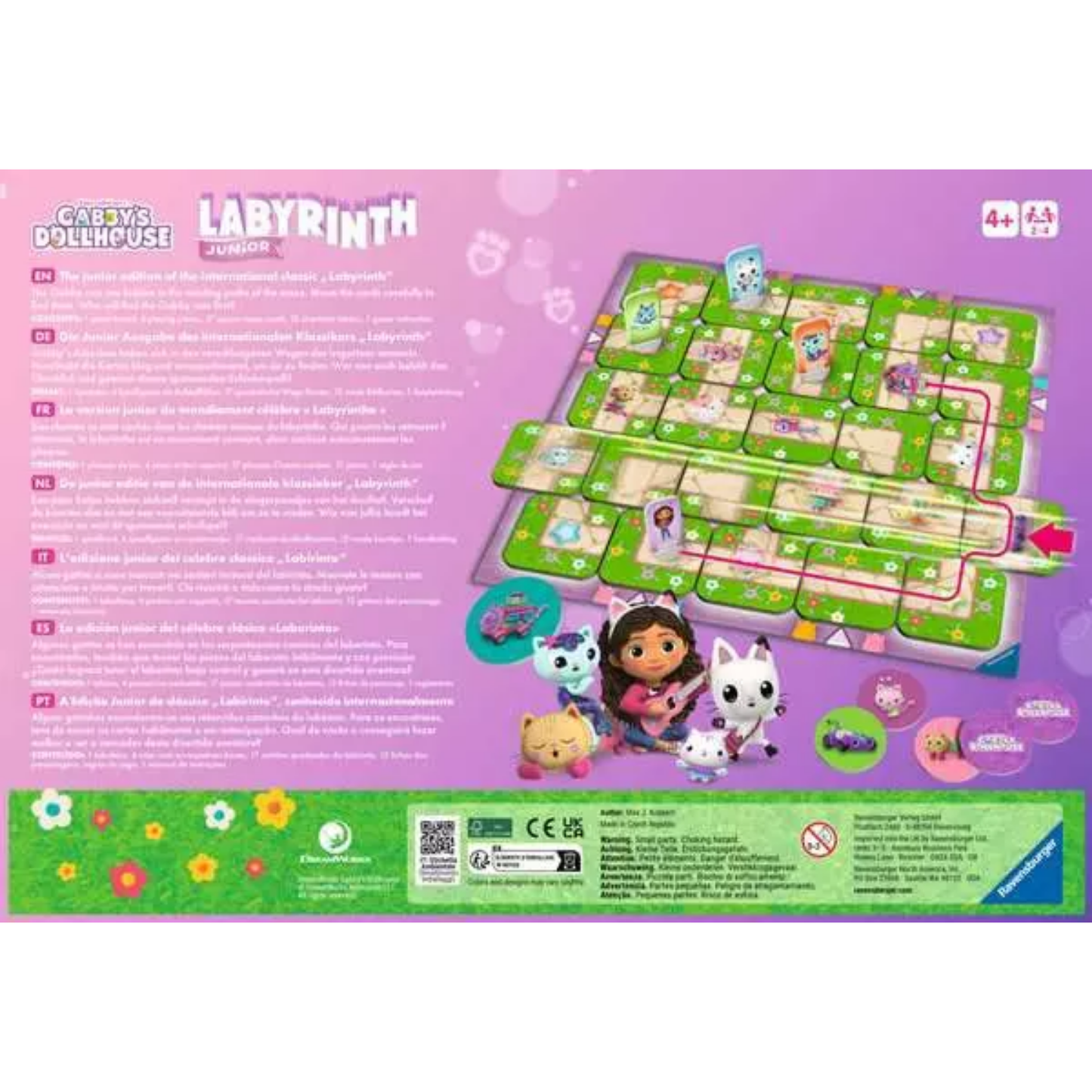 Ravensburger Gabby's Dollhouse Labyrinth Junior