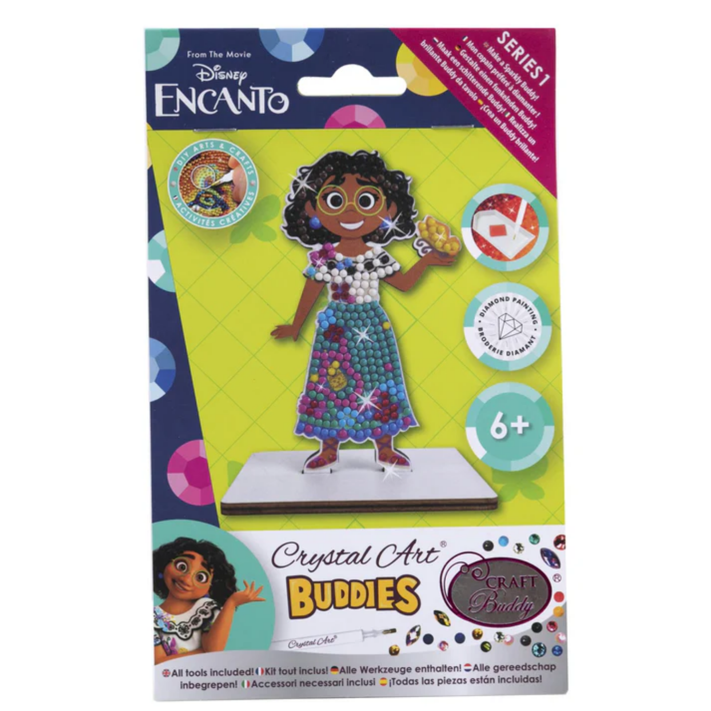Disney Mirabel Crystal Art Buddies