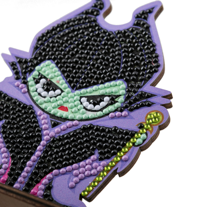 Disney Villain Maleficent Crystal Art Buddies