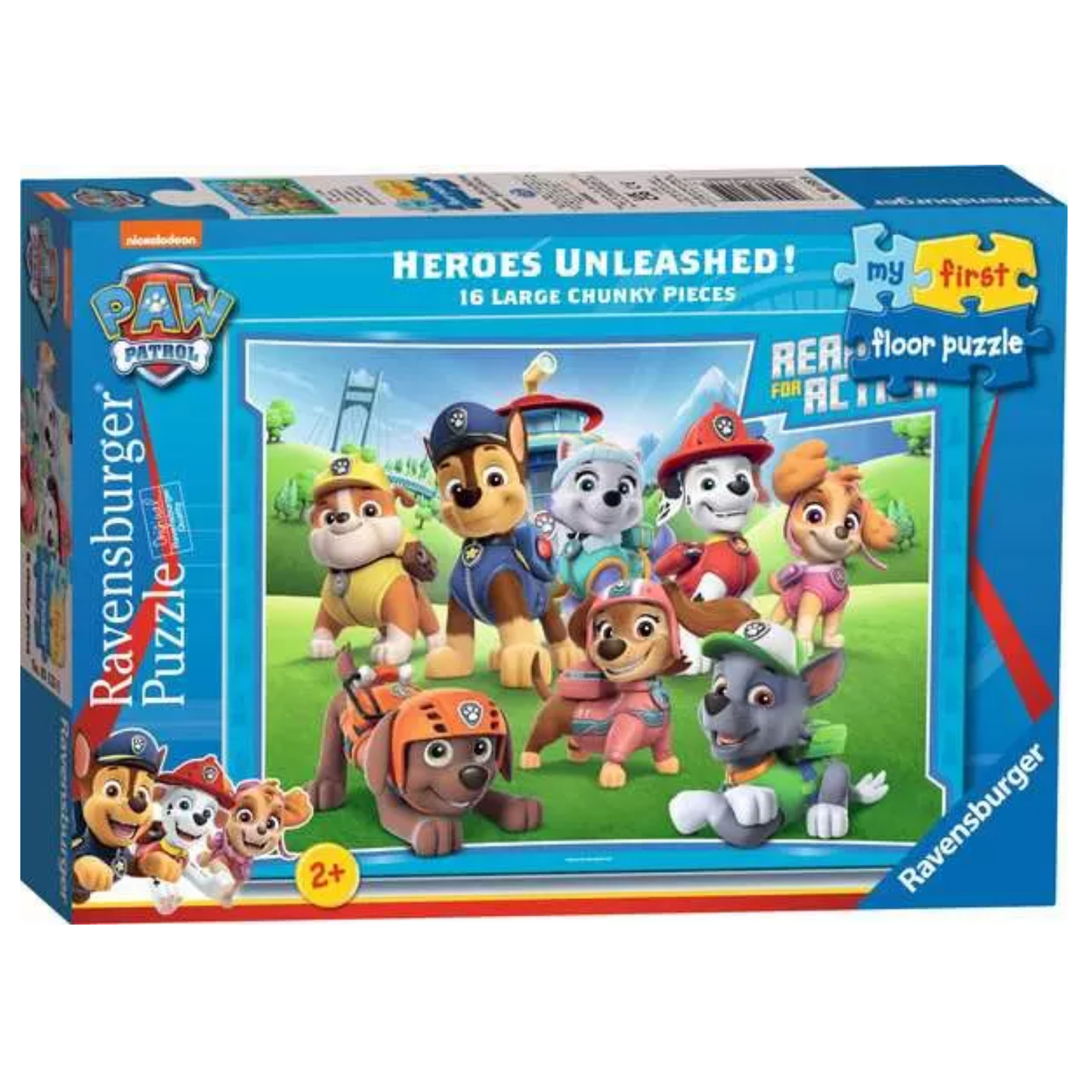 Ravensburger Paw Patrol My First Floor Puzzle - 16 Pieces Puzzle