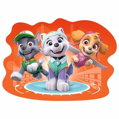 Paw Patrol Family Time 4x Large Shaped Puzzles