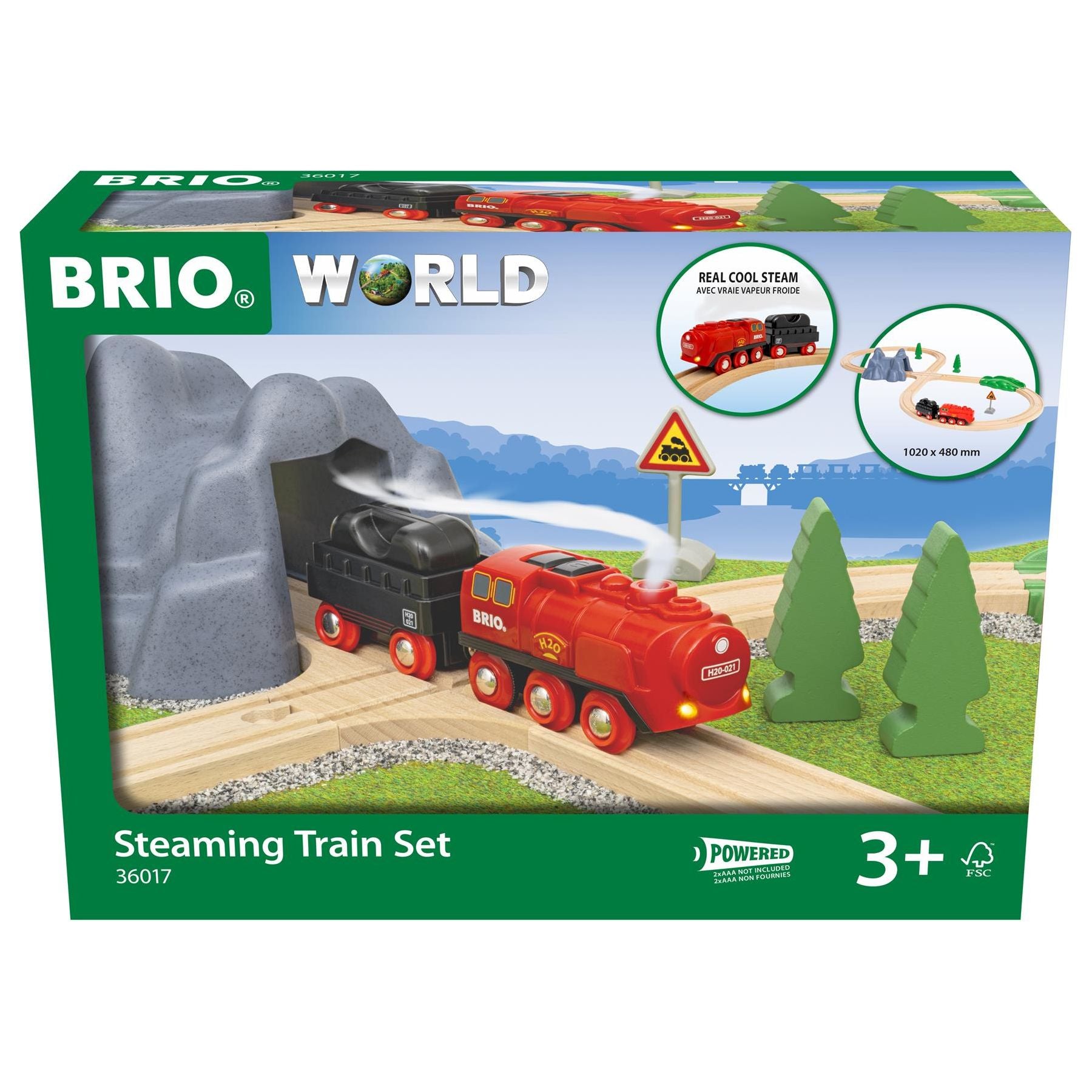 Brio Wooden Steaming Train Set