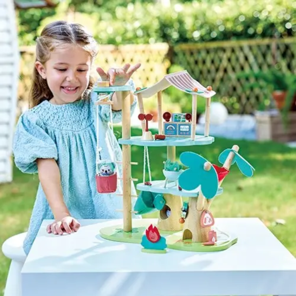 Hape Green Planet Explorers Forest Keepers Headquater