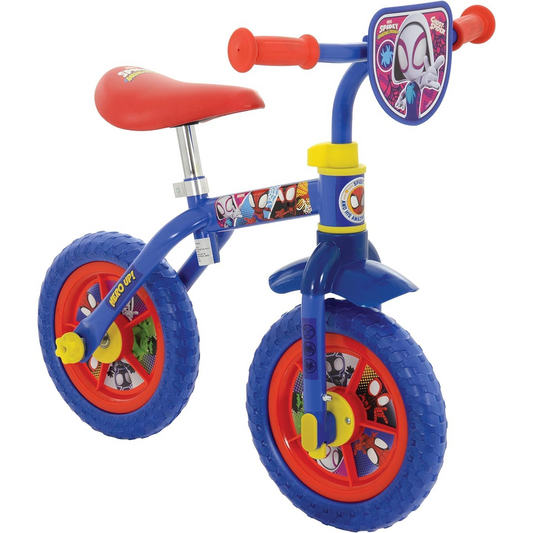 Marvel And His Amazing Friends Swtich It Multi Character 2in1 10" Training Bike Multi-coloured