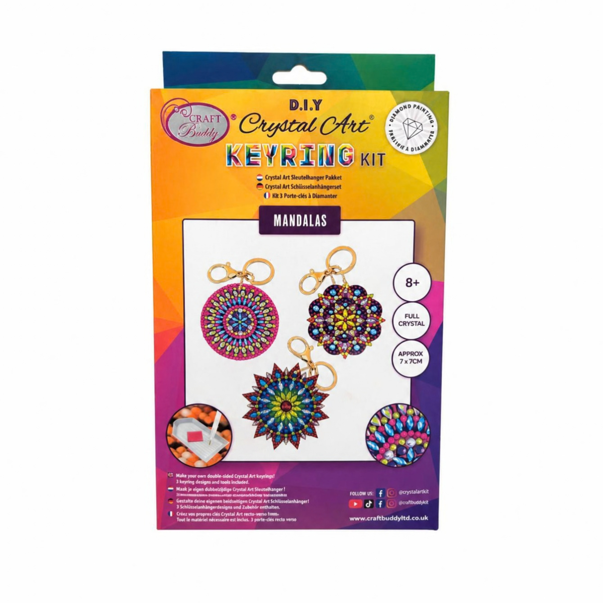 Mandala Key Ring Kit