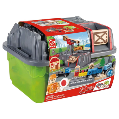 Hape railway bucket builder set