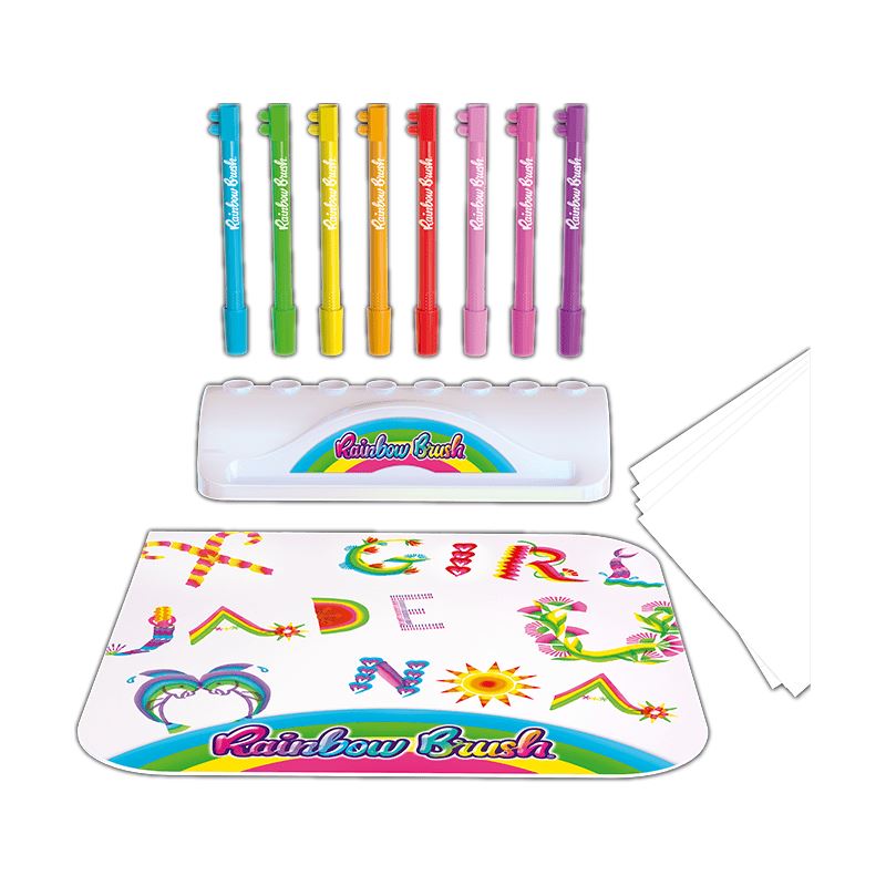 Rainbow Brush Letter Set