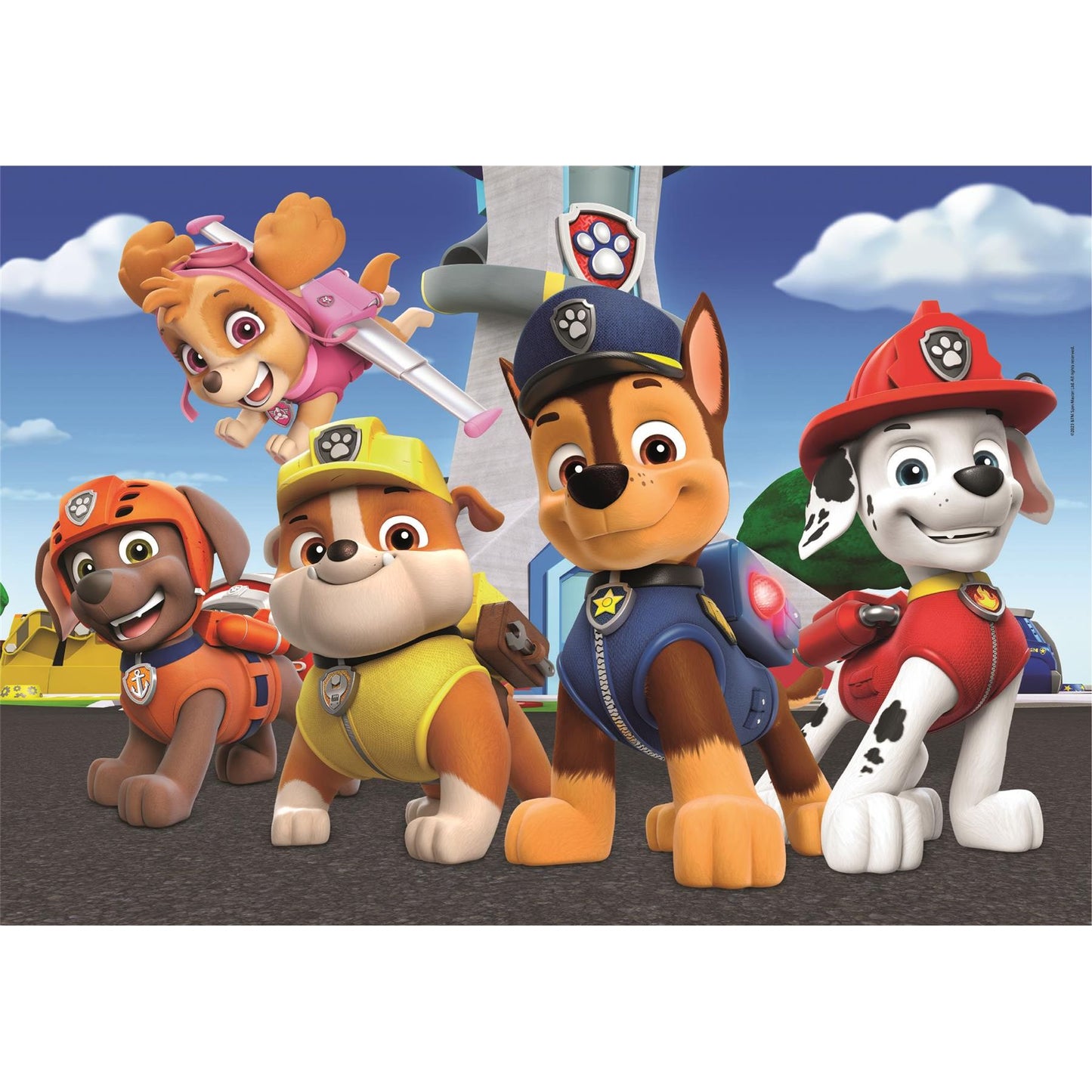 Paw Patrol Jigsaw Puzzle 2023 2x60 Pieces