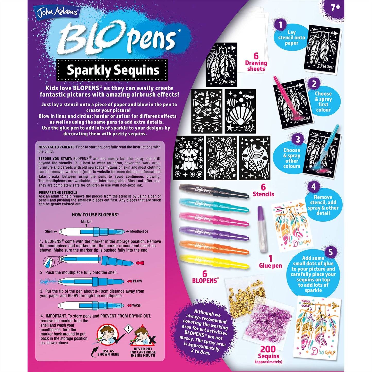 BLOPENS® Sparkly Sequins Set