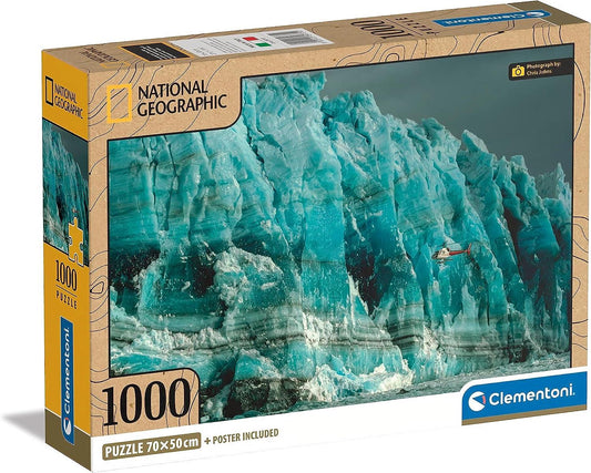 Clementoni National Geographic Hubbard Glacier Jigsaw Puzzle 1000 Pieces