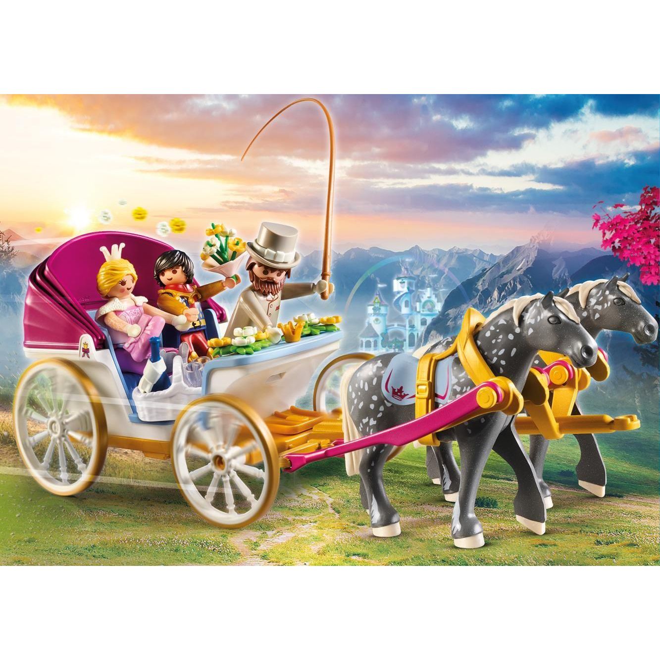 Playmobil Princess Castle Horse-Drawn Carriage