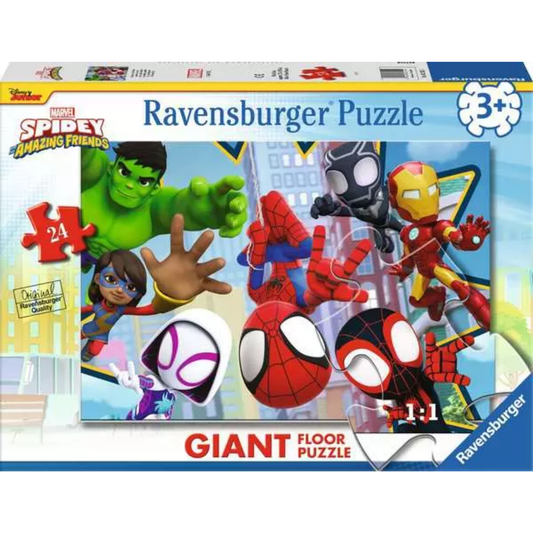 Ravensburger Spidey Friends Giant Floor Puzzle - 24 Pieces Puzzle