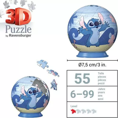 Ravensburger 3D Puzzle Ball Stitch - 54 Pieces