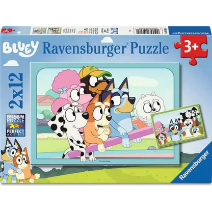 Ravensburger Bluey Fun with Bluey - 12 Pieces Puzzle