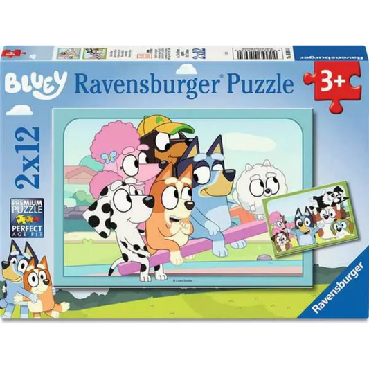 Ravensburger Bluey Fun with Bluey - 12 Pieces Puzzle