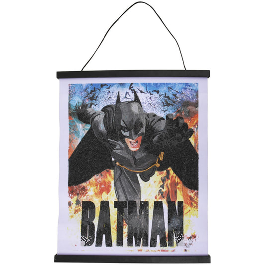 DC Batman 35x45cm Crystal Art Scroll