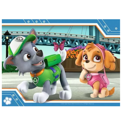 Ravensburger Paw Patrol, 4 in a Box Jigsaw Puzzle