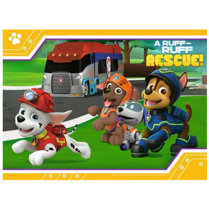 Ravensburger Paw Patrol, 4 in a Box Jigsaw Puzzle
