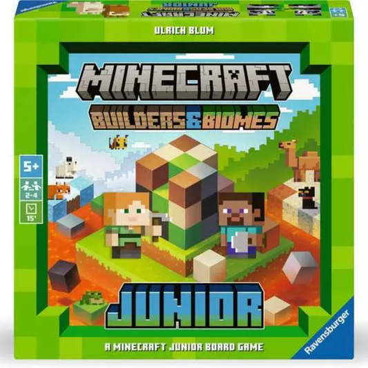 Ravensburger Minecraft Builder & Biomes Junior Board Game