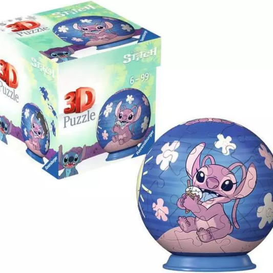 Ravensburger 3D Puzzle Ball Stitch & Friends - 54 Pieces