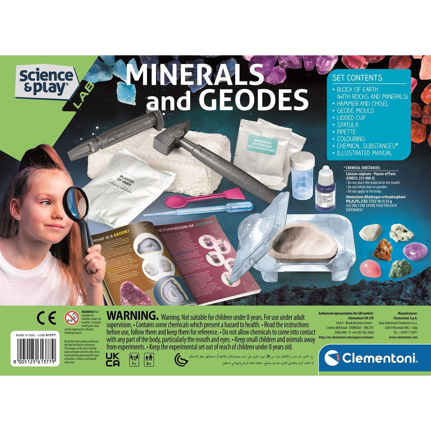 Minerals and Geodes Science Kit