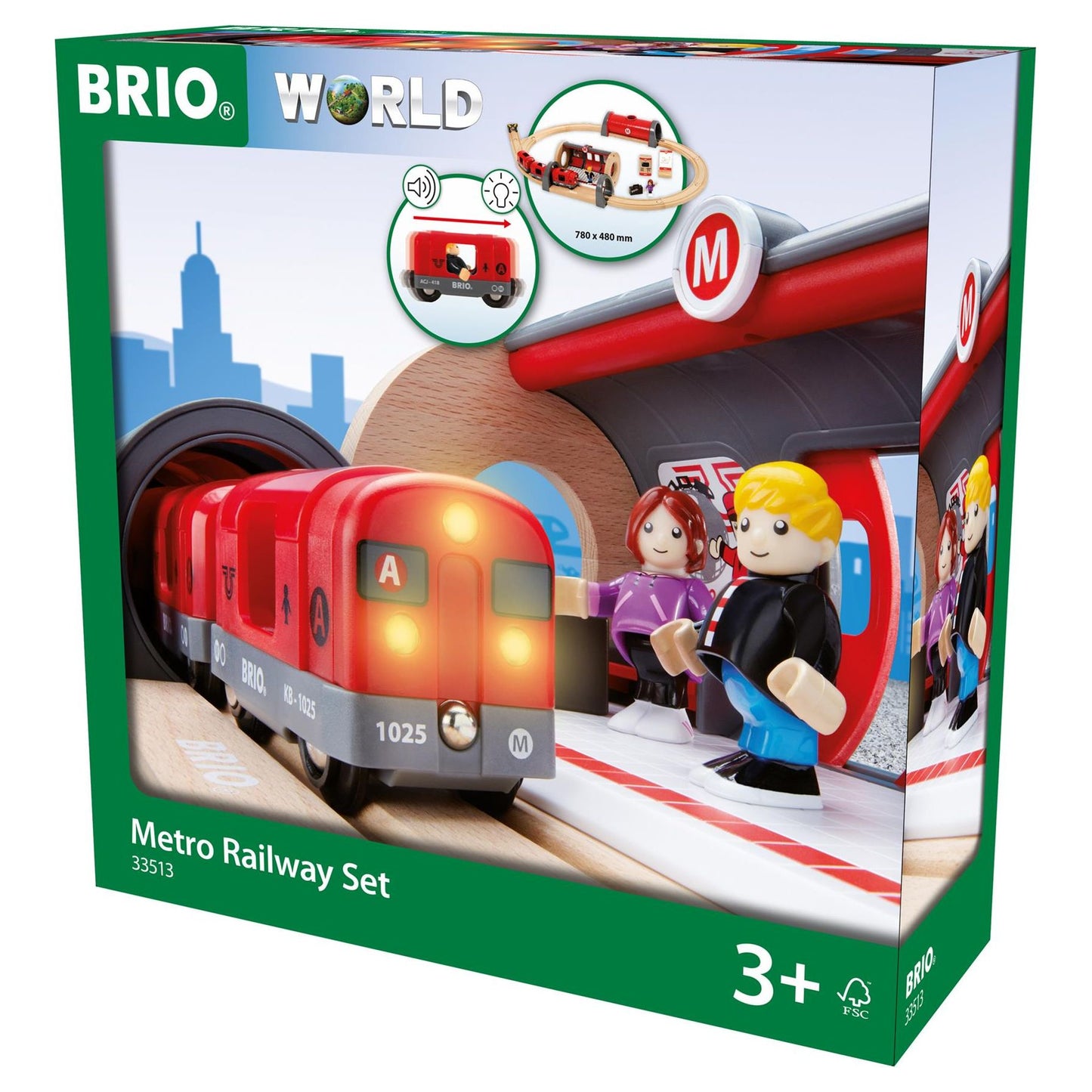 Metro Railway Set