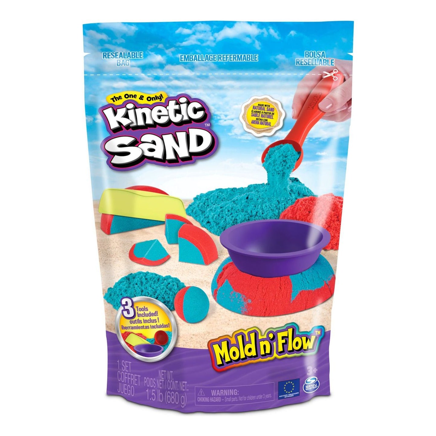 Kinetic Sand Mold 'n Flow