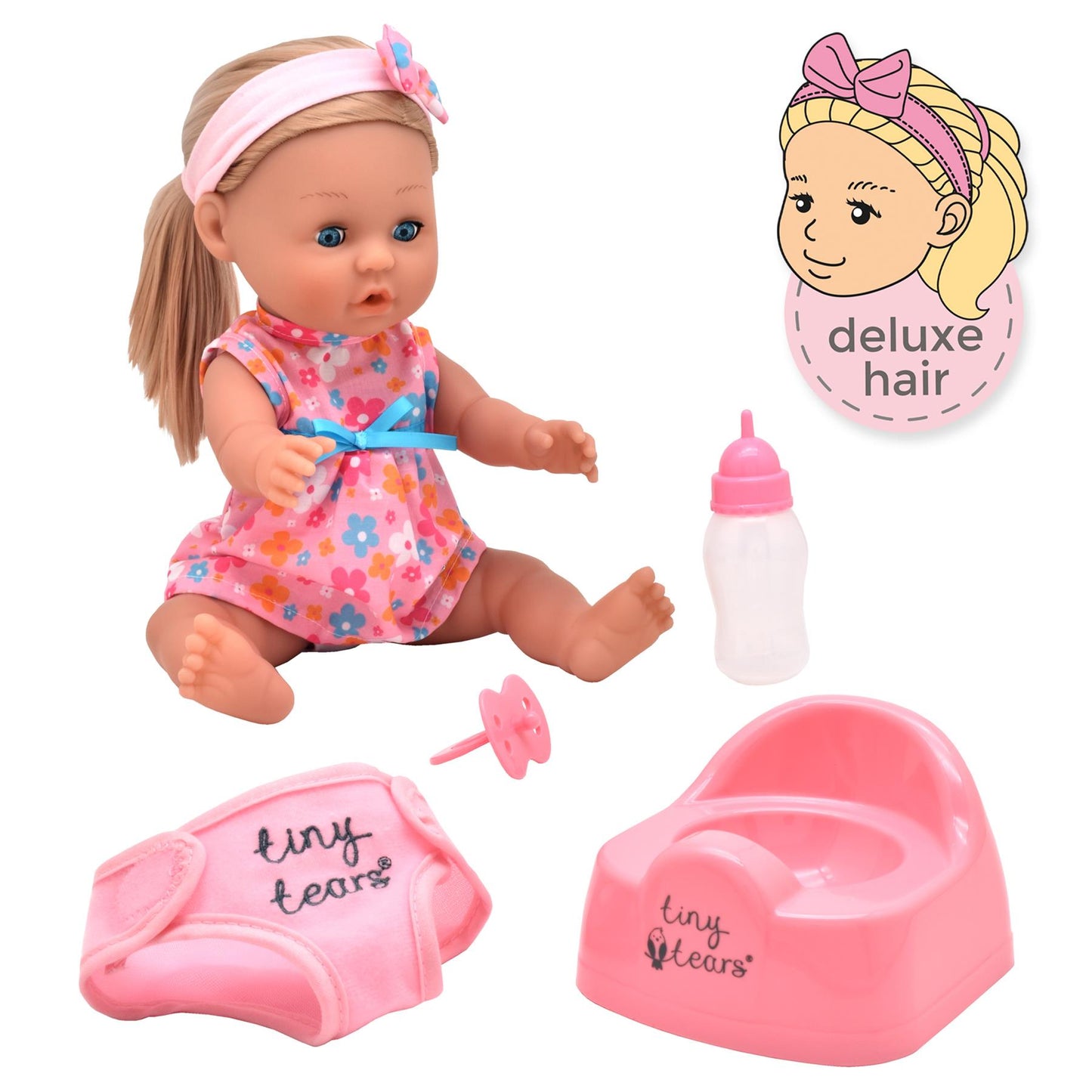 Tiny Tears 15'' Classic Tiny Tears Crying and Wetting