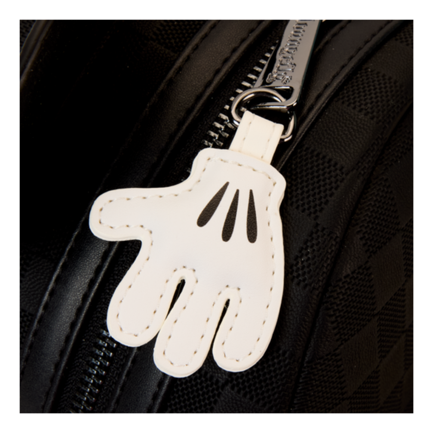 Loungefly - Disney Mickey Mouse Black Chequer Ears Mini Backpack