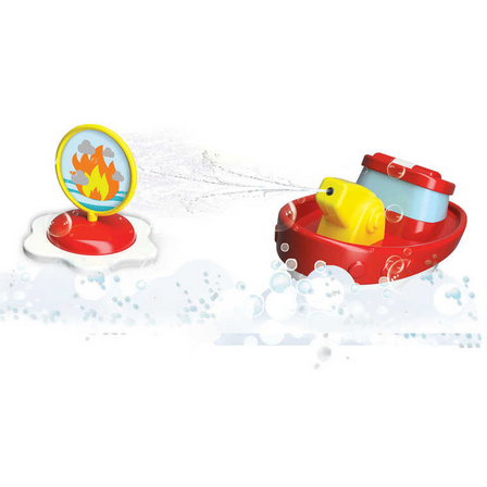 Bburago Junior Splash N Play Fire Boat