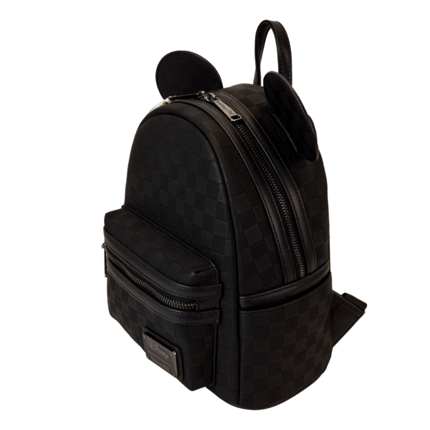 Loungefly - Disney Mickey Mouse Black Chequer Ears Mini Backpack