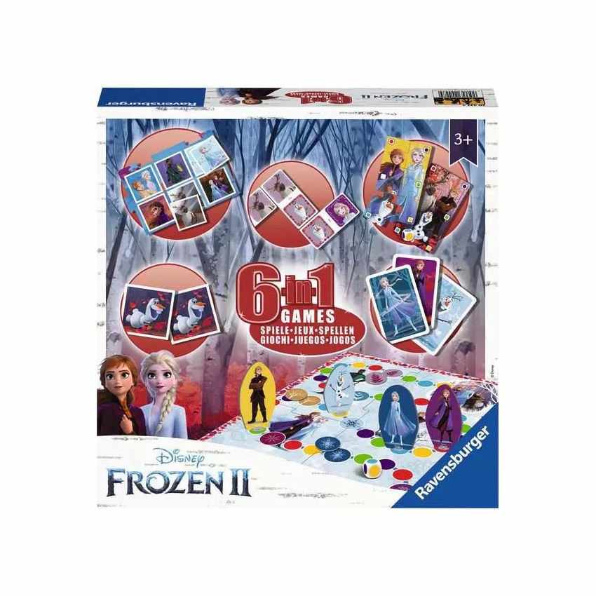 Disney Frozen 2 6-in-1 Games Box