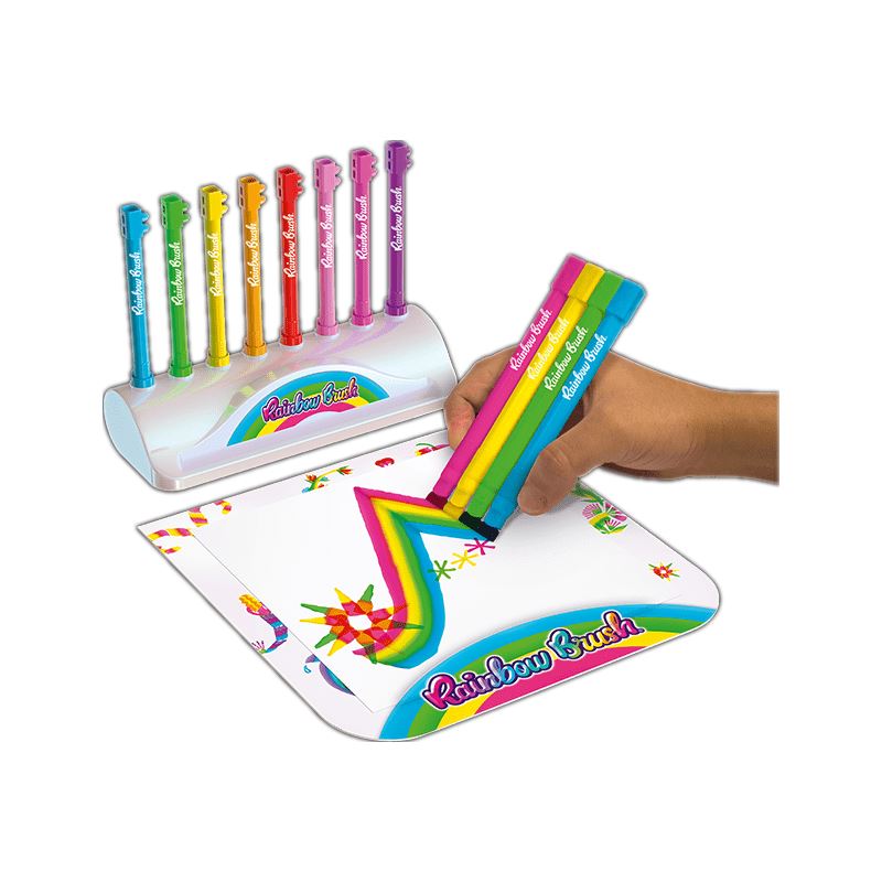 Rainbow Brush Letter Set