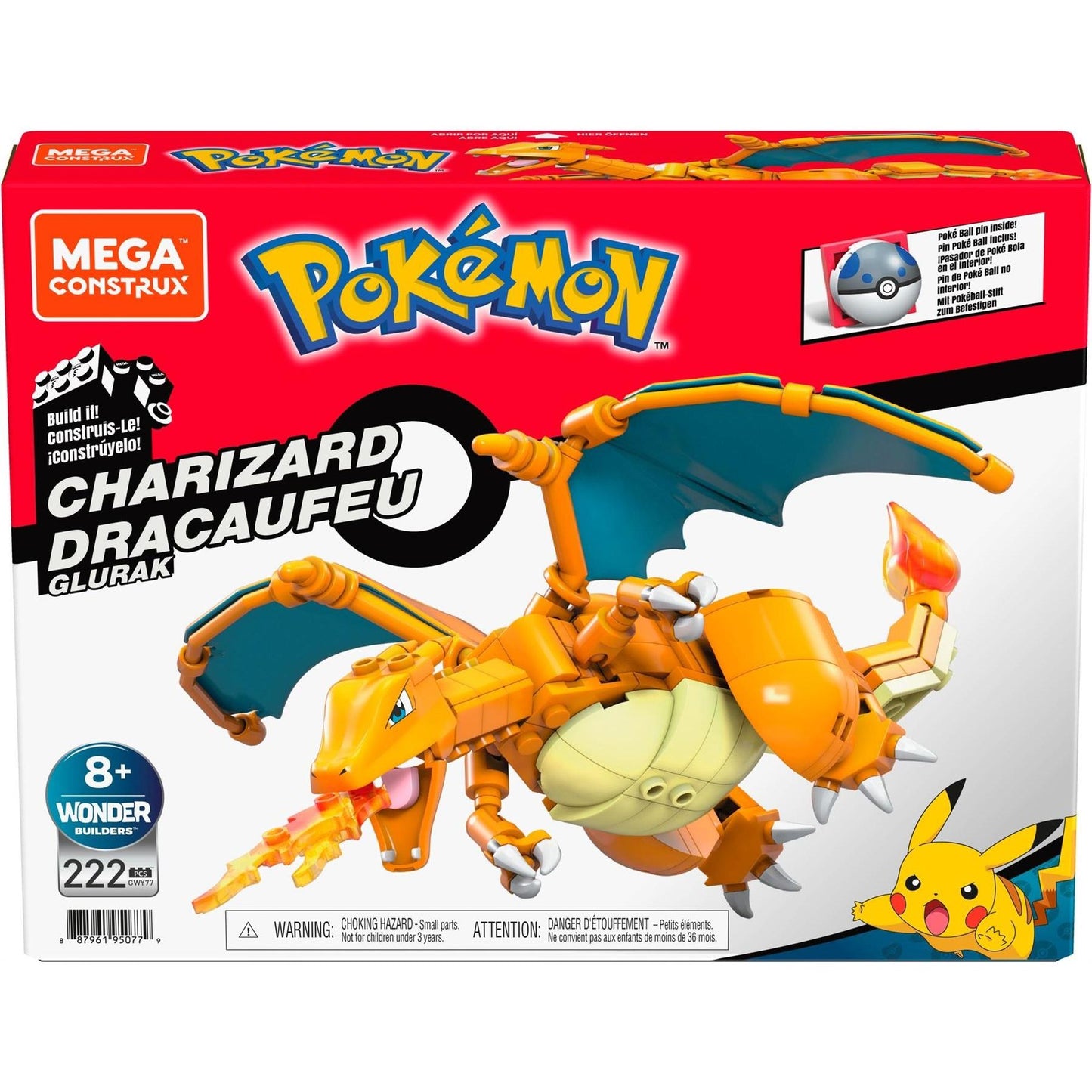 Mega Blocks Pokémon Mega Construx Pokémon Charizard