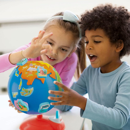 Clementoni- First Interactive Digital Globe for Curious Kids