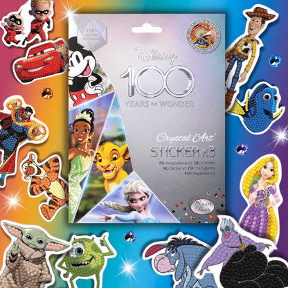 Disney 100 Crystal Art Sticker Pack
