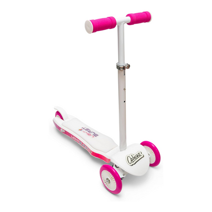 Ozbozz LIGHT BURST SCOOTER Light Up 3-Wheeled Scooter, Pink