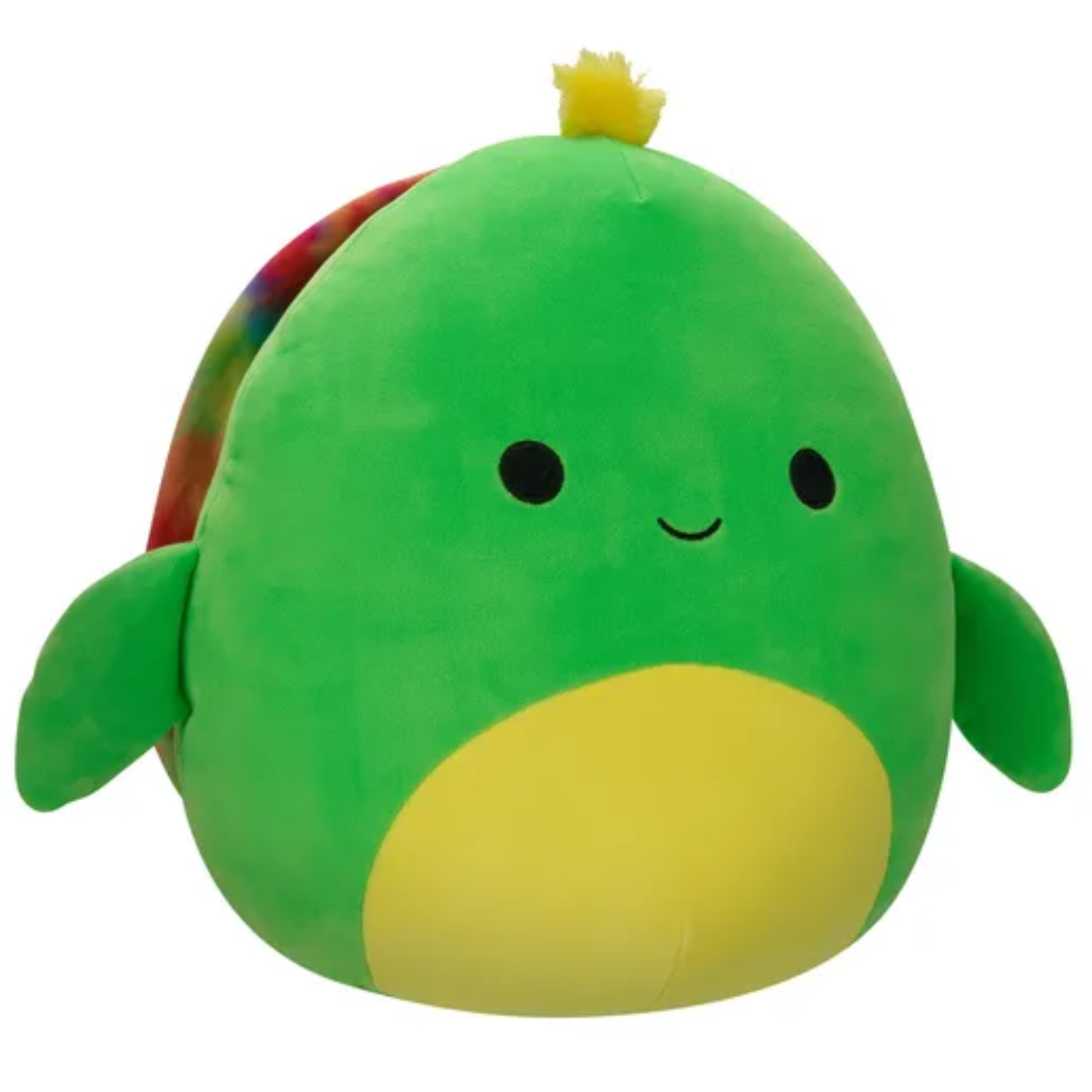 12IN LARS NEON GREEN TYEDYE TURTLE SQUISHMALLOW