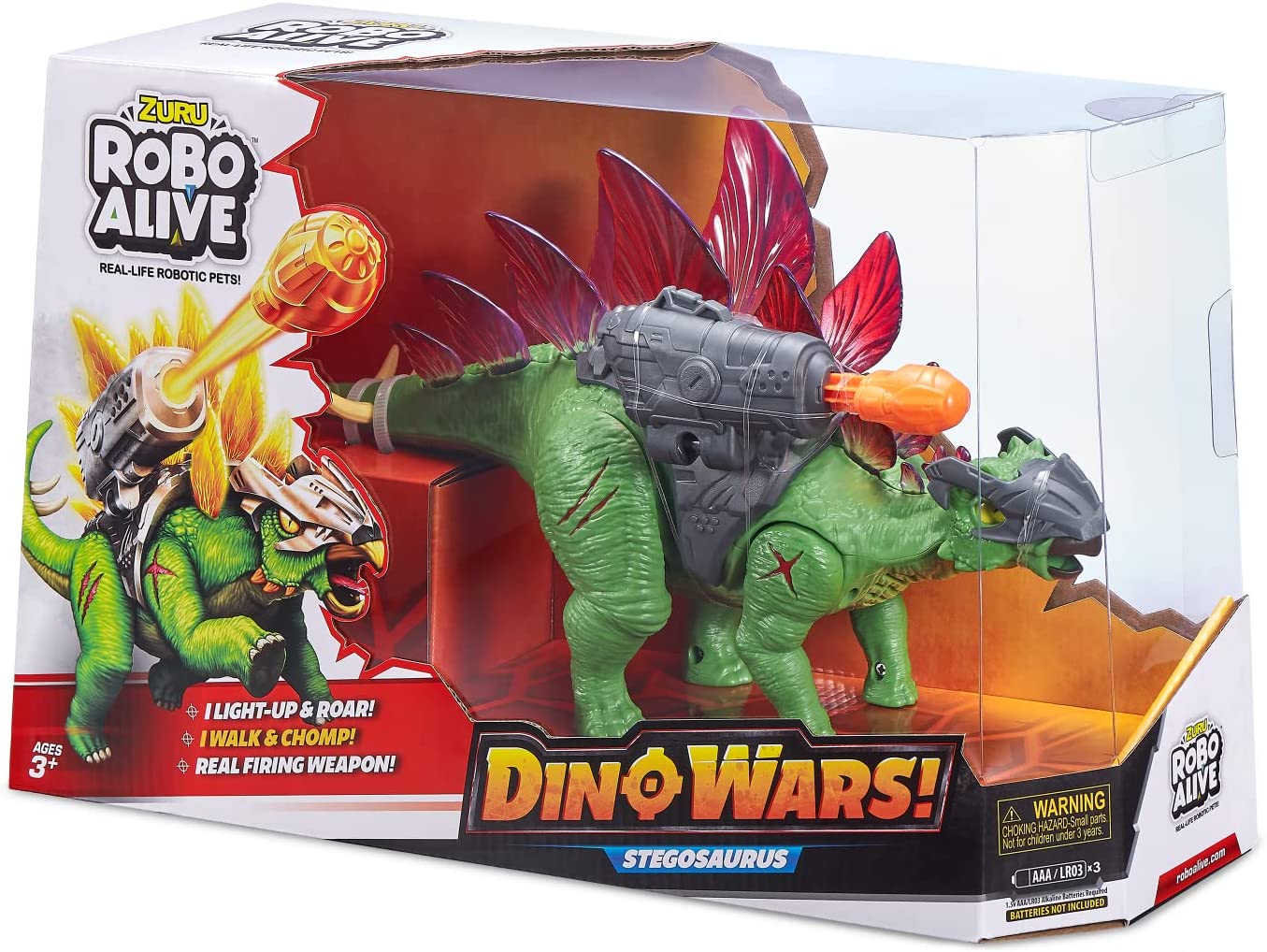 Robo Alive Dino Wars - Stegosaurus